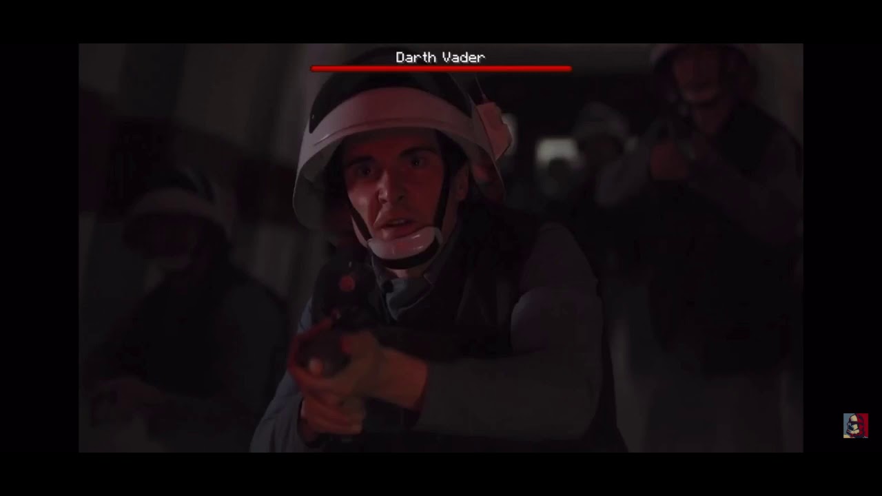 Darth Vader Hallway Scene But It&rsquo;s Minecraft