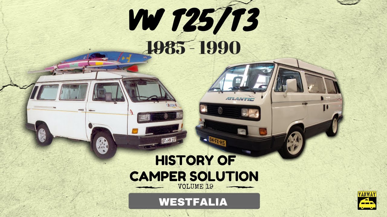 VW T25/T3 - Vol.19 ( Westfalia ) 1985 - 1990