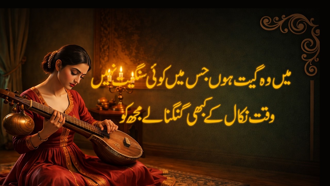 میں وہ گیت ہوں جس میں ۔۔۔۔۔۔۔۔