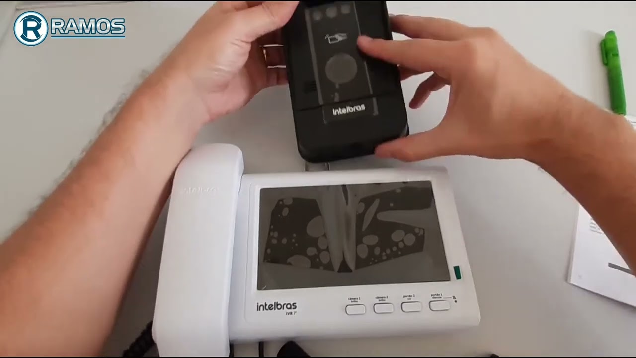 Como instalar o vídeo porteiro IVR 7 ID | Passo a passo da ligação