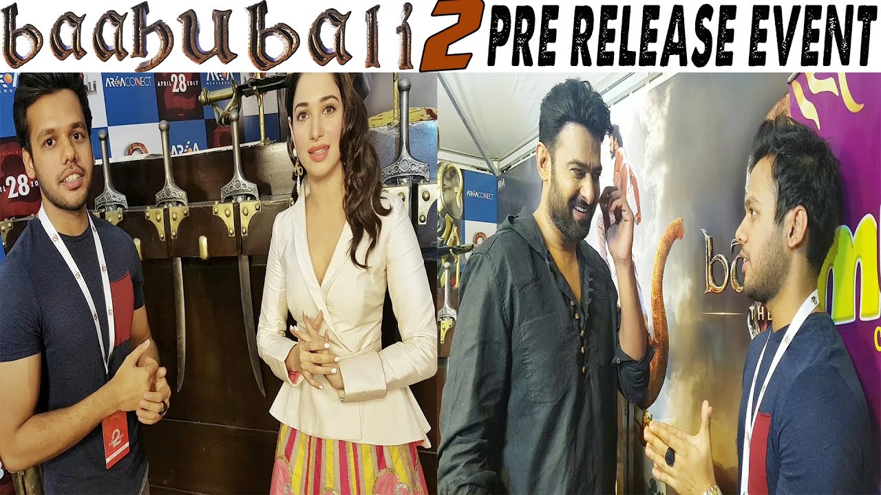 BAAHUBALI 2 PRE RELEASE EVENT || PRABHAS || TAMANNAAH