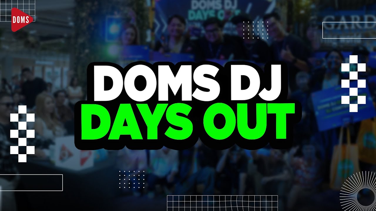 INI BARU SERU!! DOMS DJ DAYS OUT | DOMS DJ INDONESIA