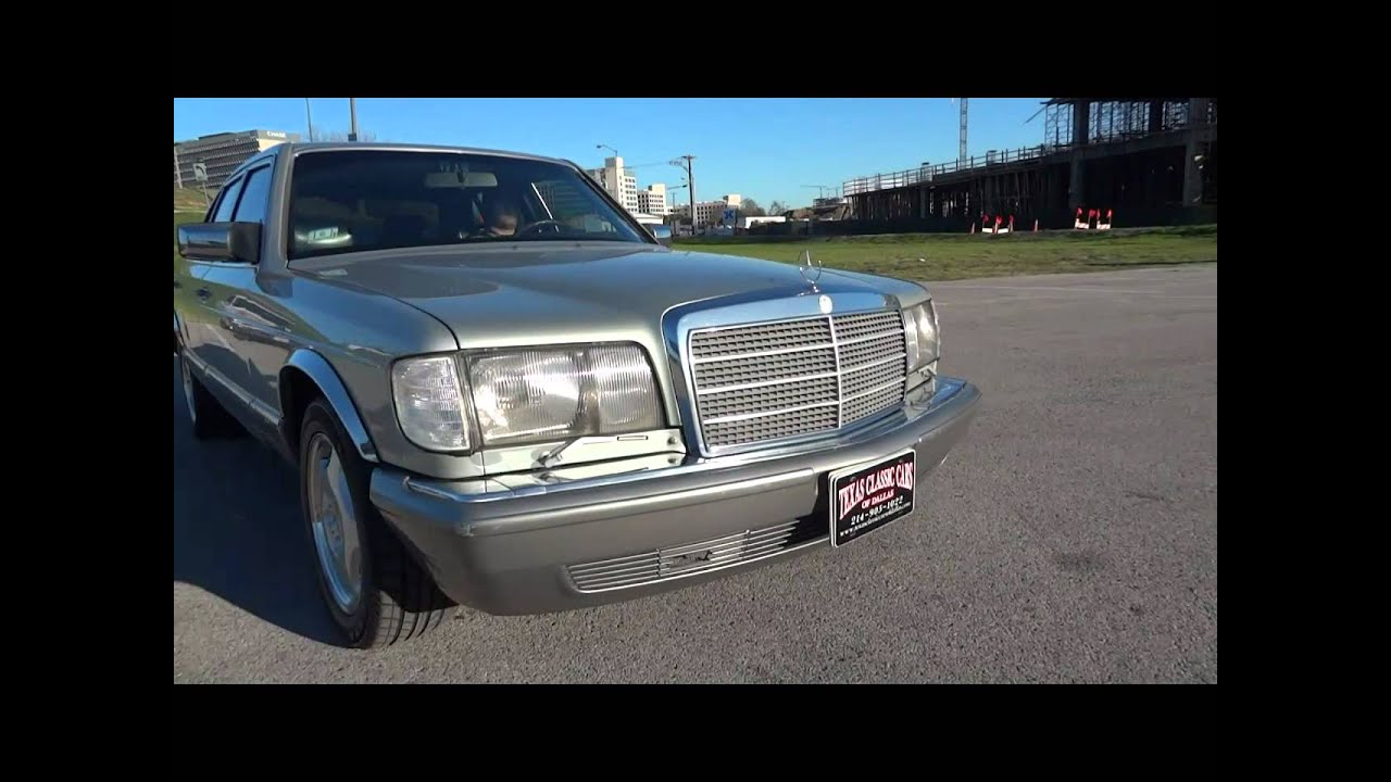 1982 Mercedes-Benz 500SEL LWB Sedan