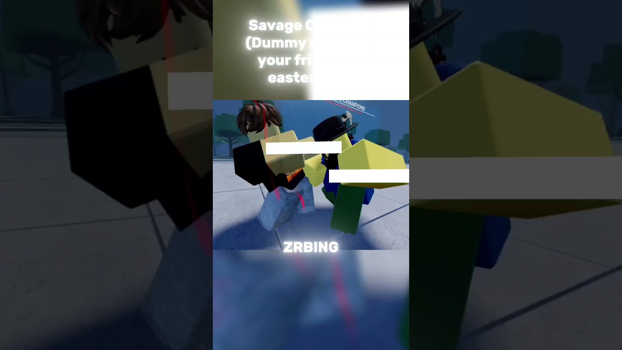 New Savage Counter Easter Egg dummy counter your friends #roblox #robloxmemes #robloxedit #shorts
