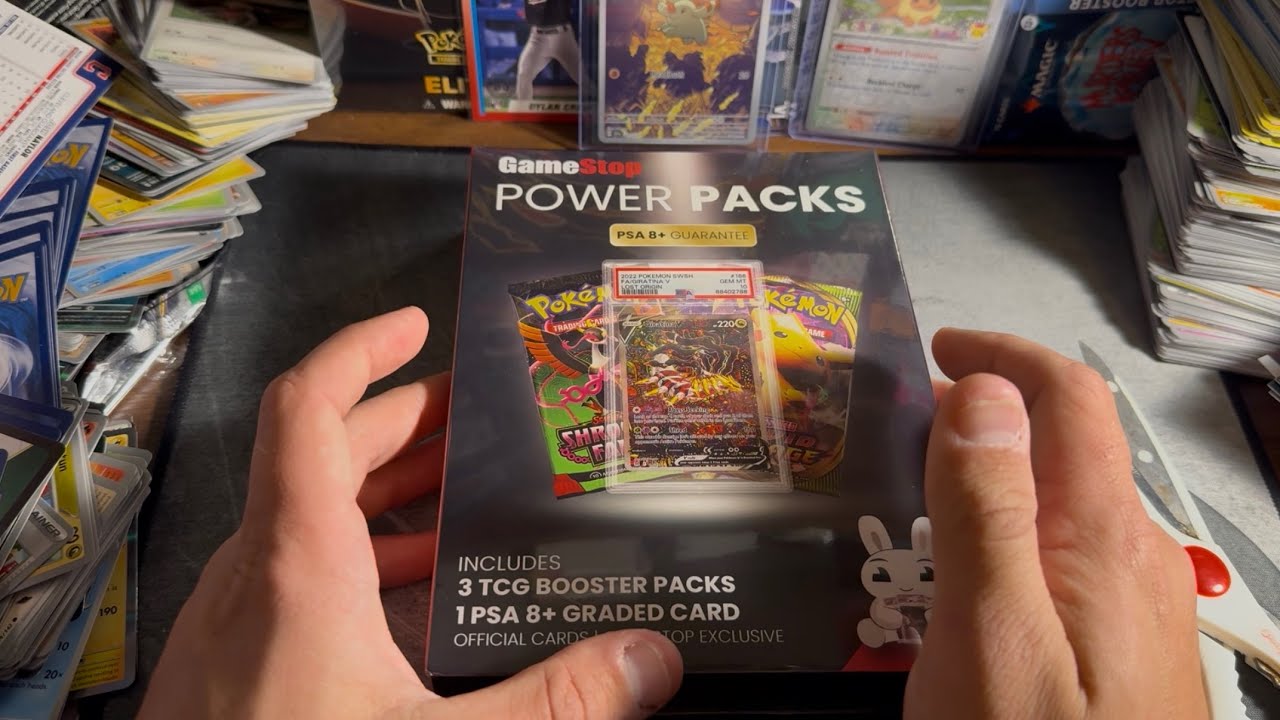 I HIT BIG ON GAMESTOPS NEW POKEMON POWER PACK! @gamestop