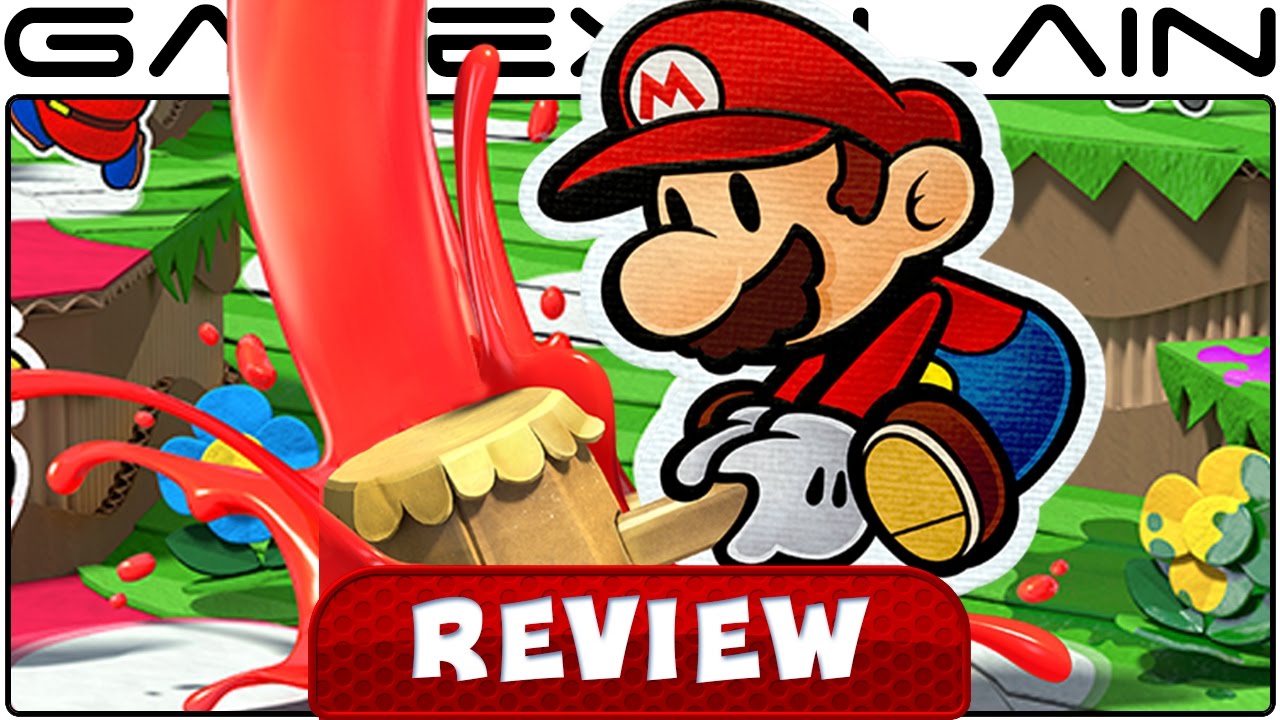 Paper Mario: Color Splash - REVIEW (Wii U)