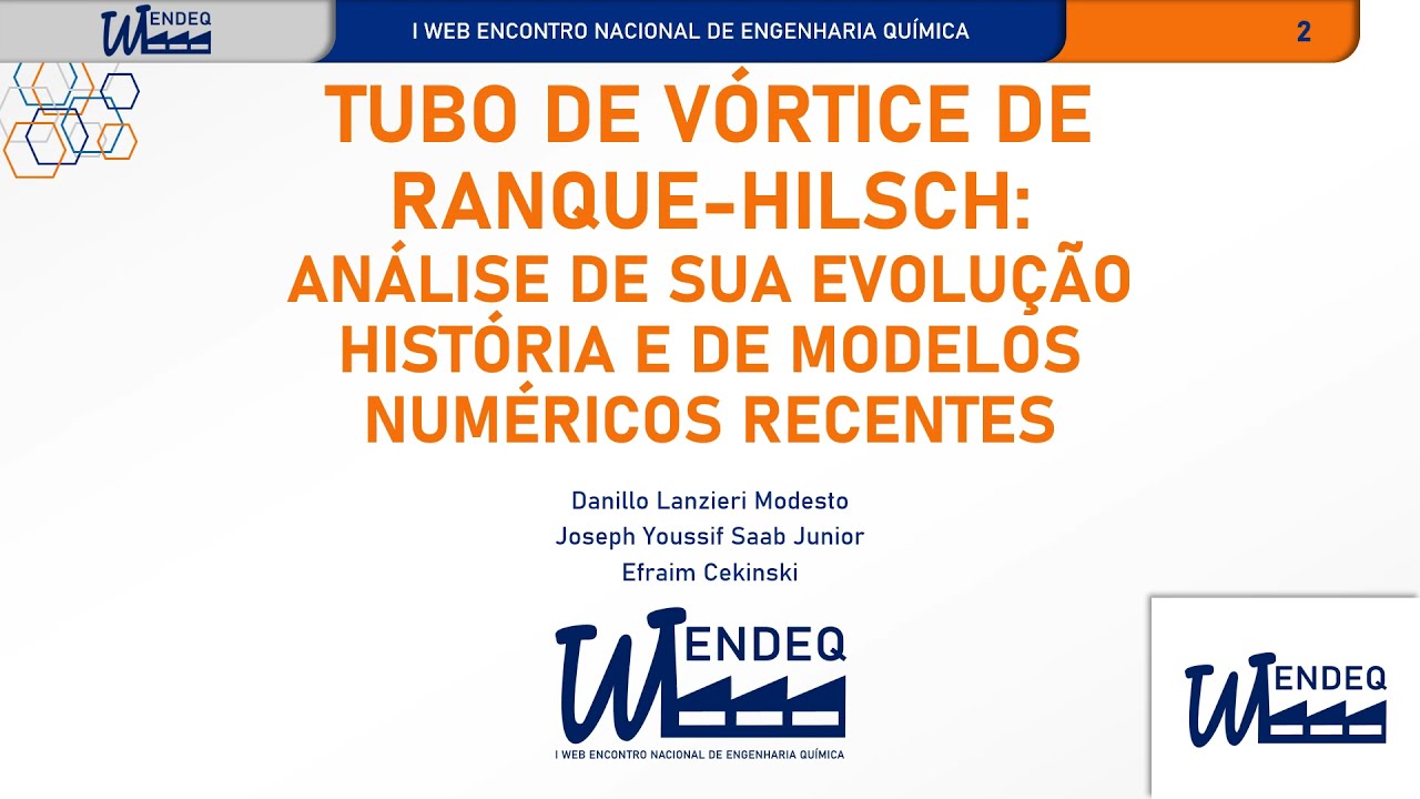 WENDEQ 2021 | Tubo de V&oacute;rtice de Ranque-Hilsch