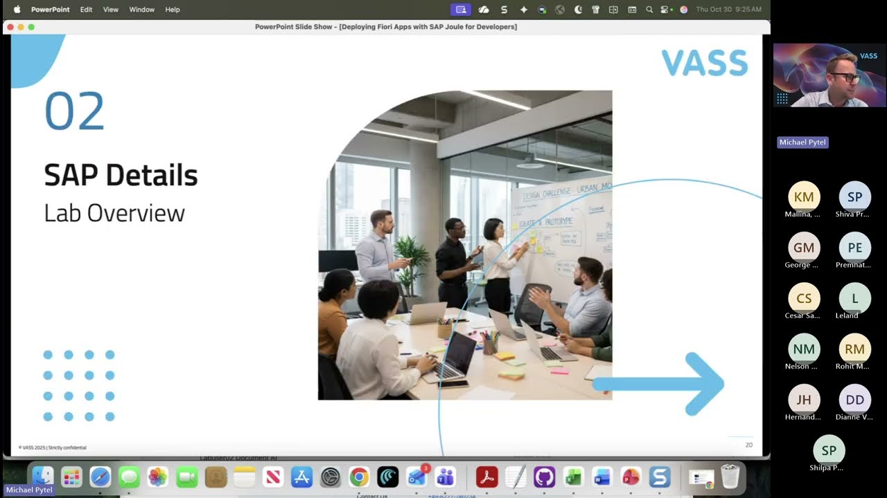 Deploying Fiori Apps for S/4HANA with SAP Joule for Developers | VASS x SAP Discovery Days
