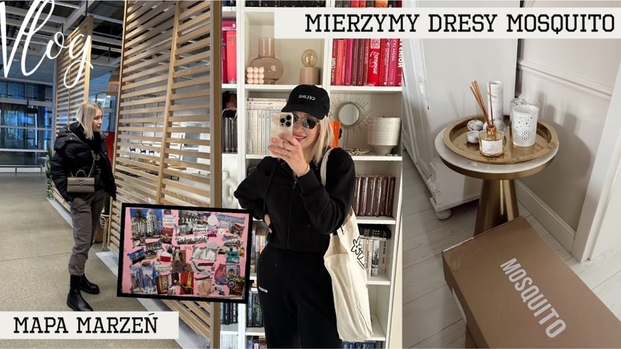 MIERZYMY / testuję dresy Mosquito / mapa marzeń / szybki przepis VLOG
