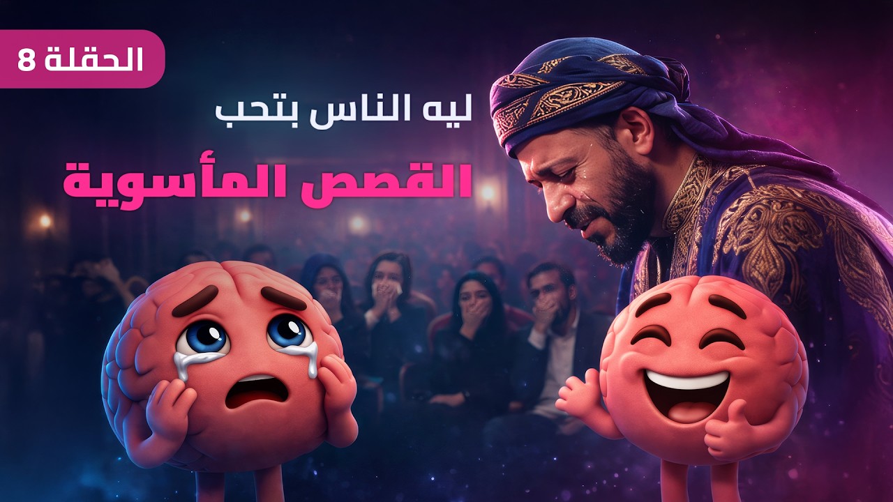 ليه بنحب الأفلام الحزينة وهي بتكسر قلبنا؟ 😢🧠  سرّ التراجيديا والتعاطف (Mirror Neurons)