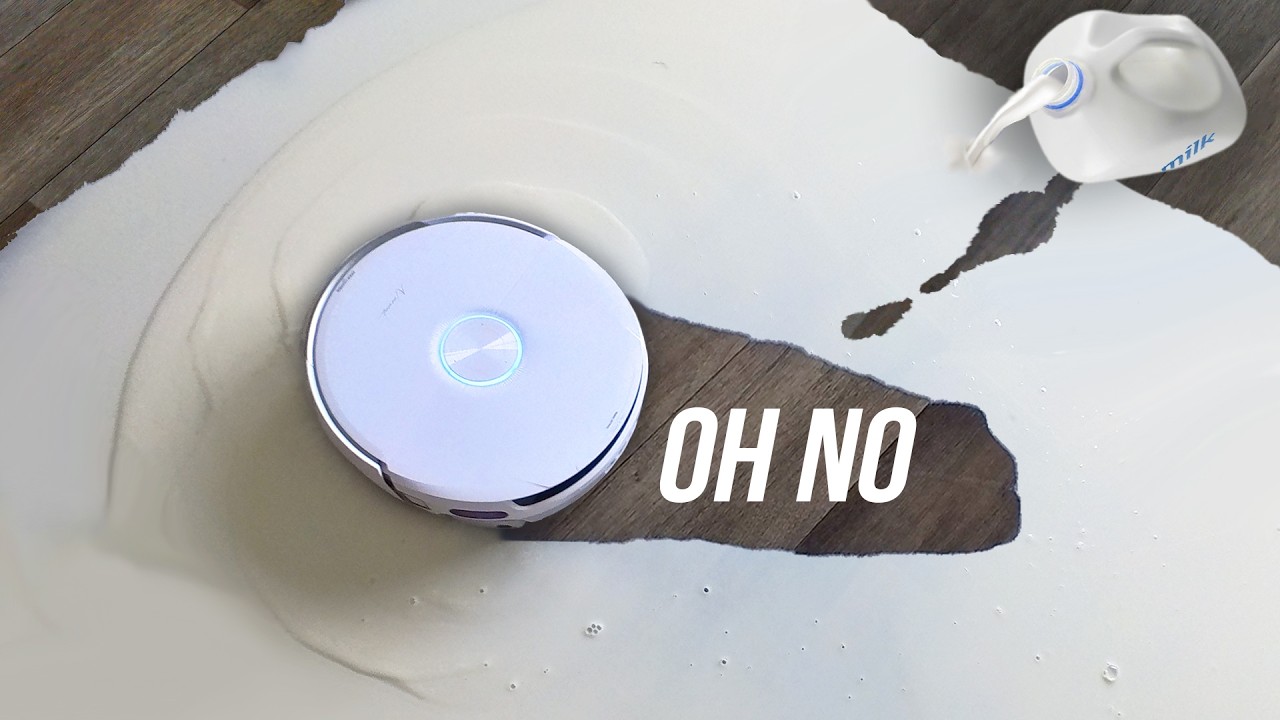 Robot Vacuum VS A Gallon Of Milk (Will It Survive?)