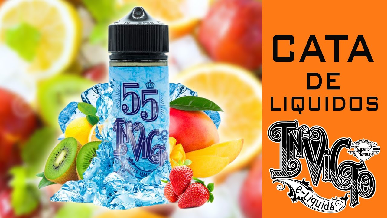 CATA 342- 55 ICE - INVICTO ELIQUIDS (WHITE LINE)