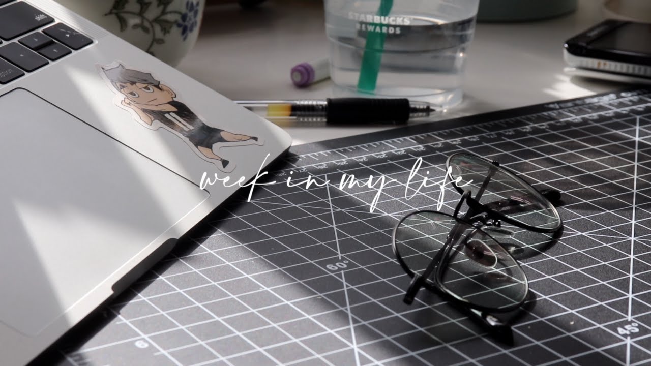 week in my life: ikea projects, lots of reading, making art prints
