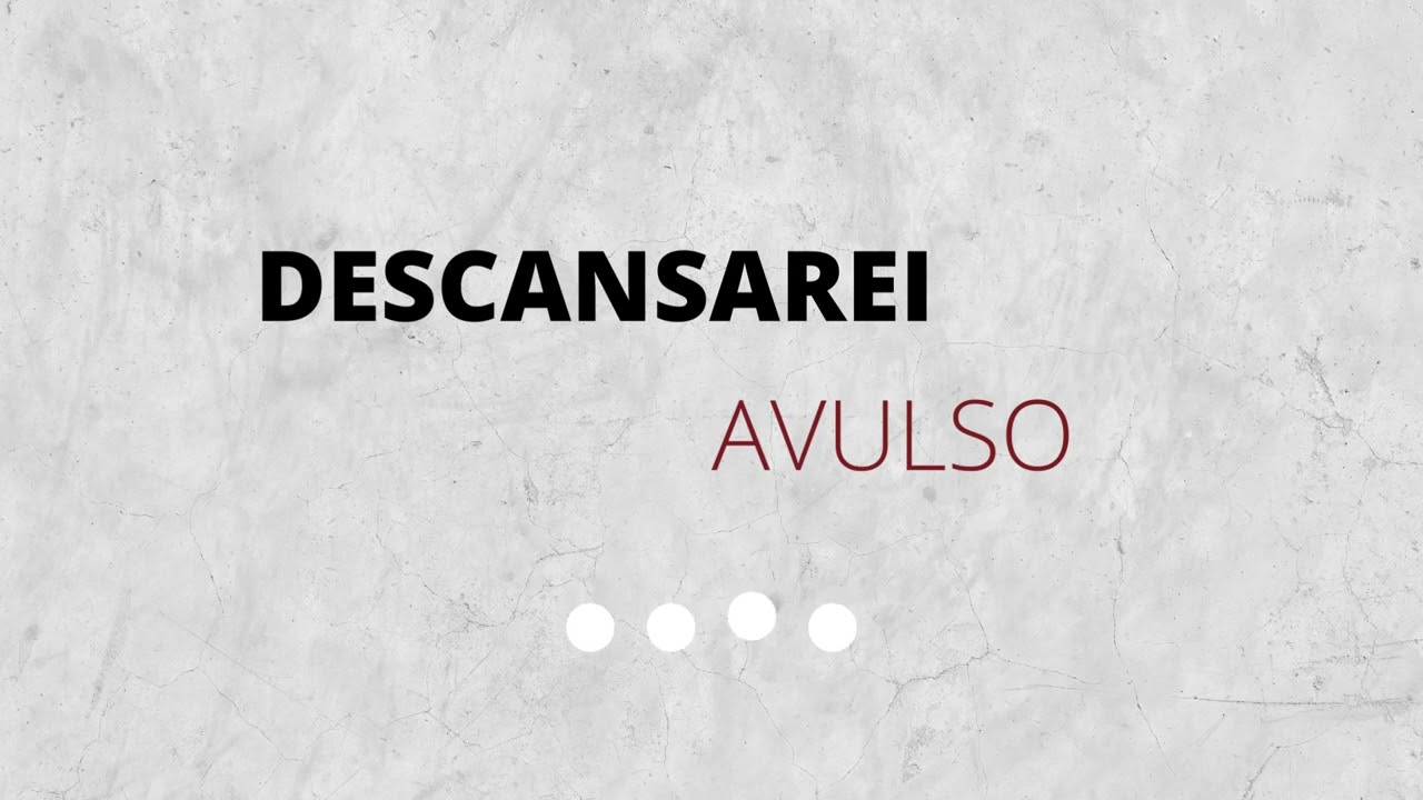 DESCANSAREI - AVULSO - CANTO E INSTRUMENTAL