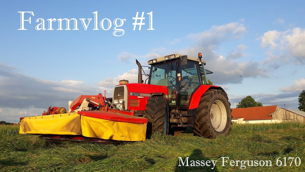 1. Schnitt | Farmvlog | #1 | MF 6170 | Koenigsagrar