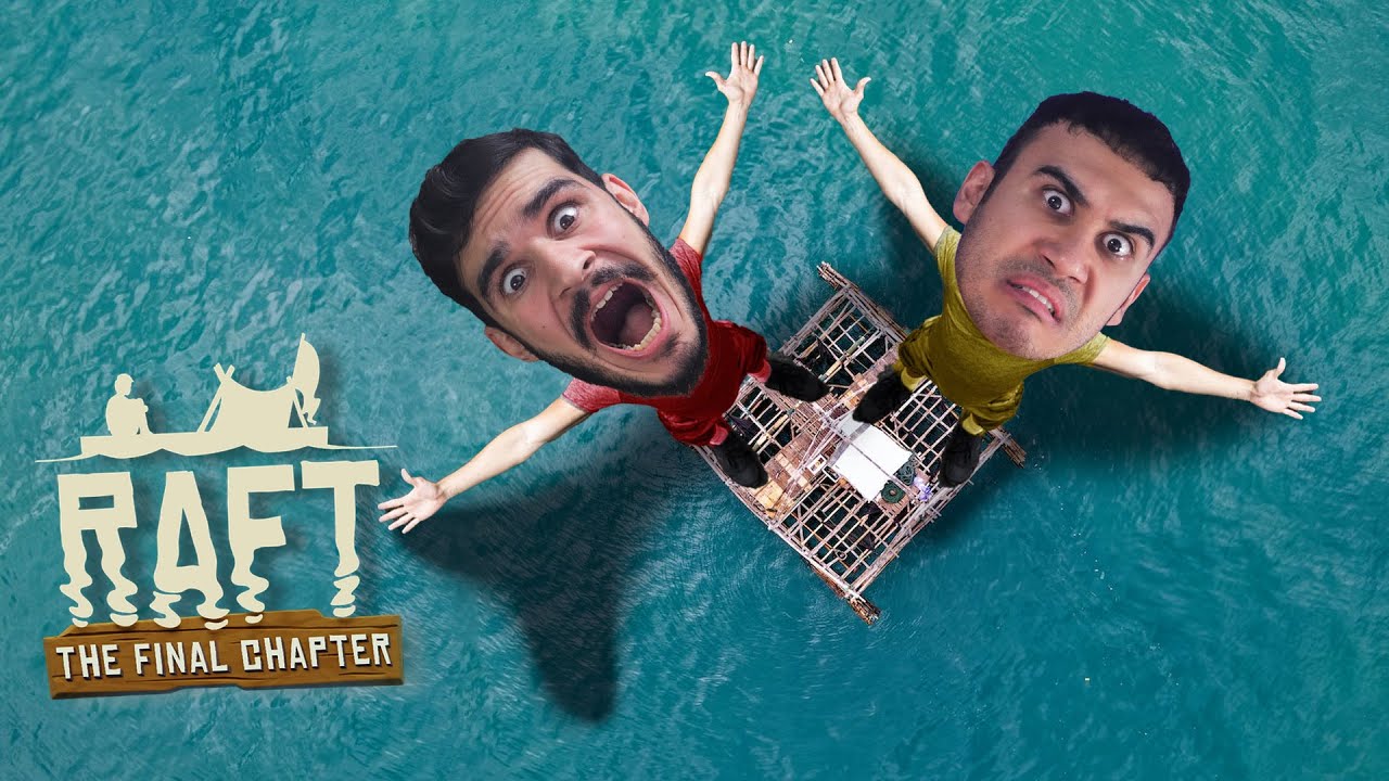 من و بنسیس وسط دریا گیر افتادیم - Raft Part 1