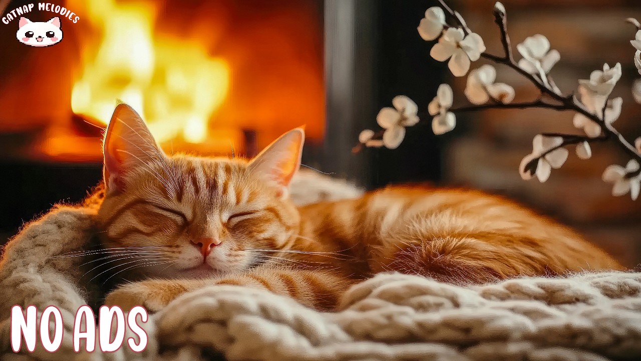 Calming Sleep Music for Cats 💤 Gentle Sounds for Relaxation, Sleep & Reduce Separation Anxiety