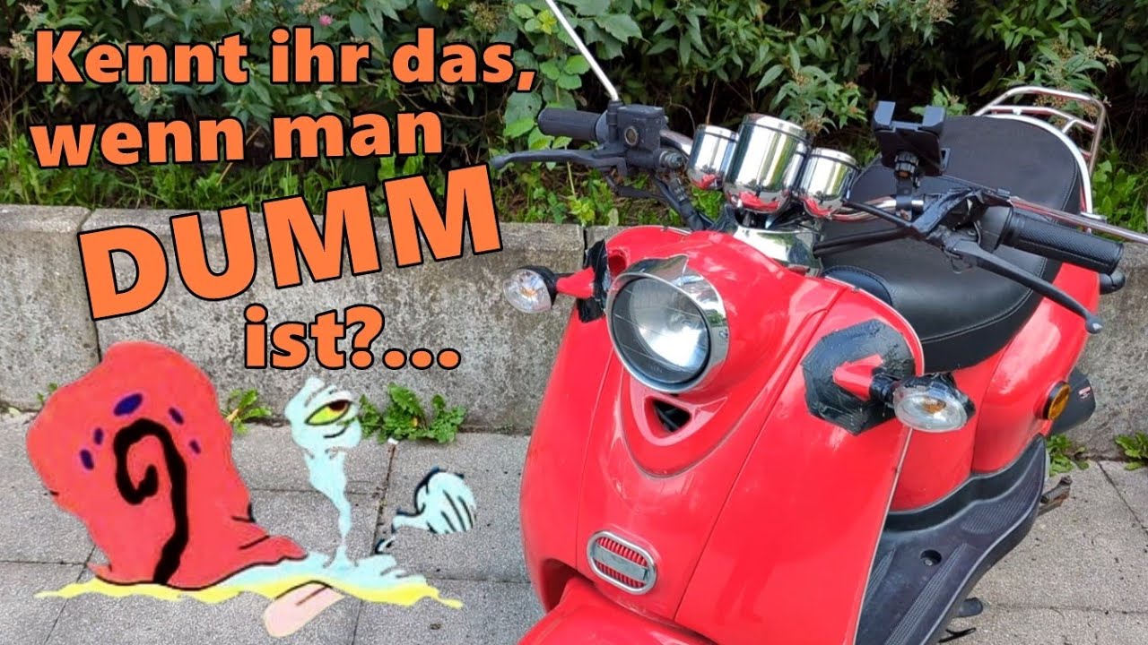 Kleine Unfallschäden reparieren und Inspektion / Retro Star 50 | Rollerfix