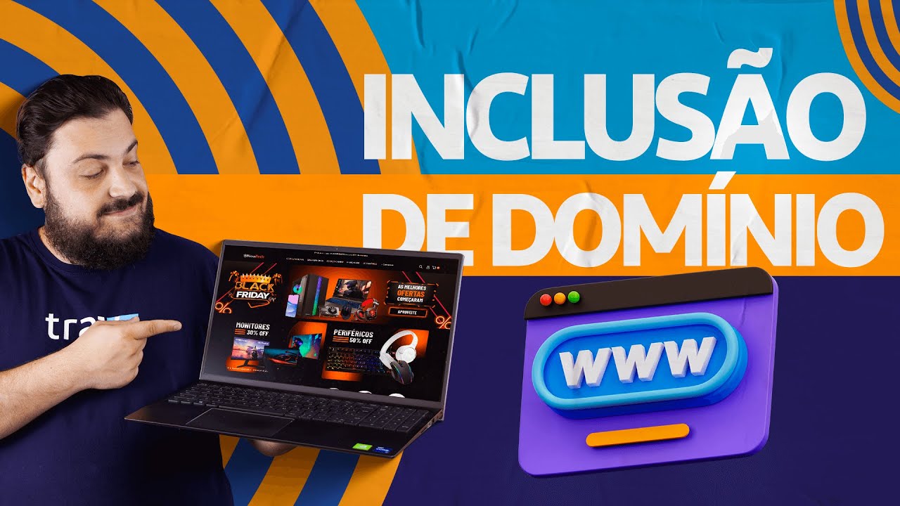 Como INCLUIR O DOM&Iacute;NIO PR&Oacute;PRIO na loja virtual Tray