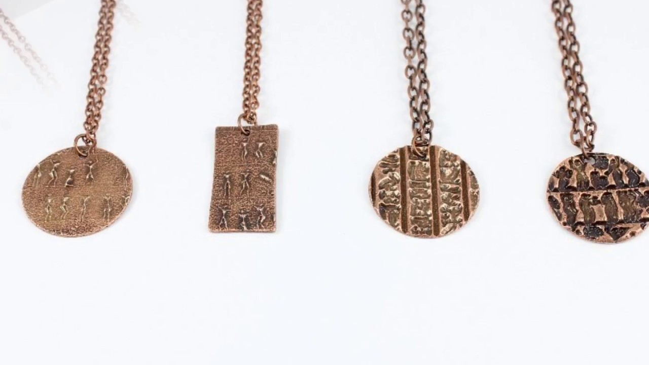 Working with Copper Clay - Creating jewellery with copper clay.