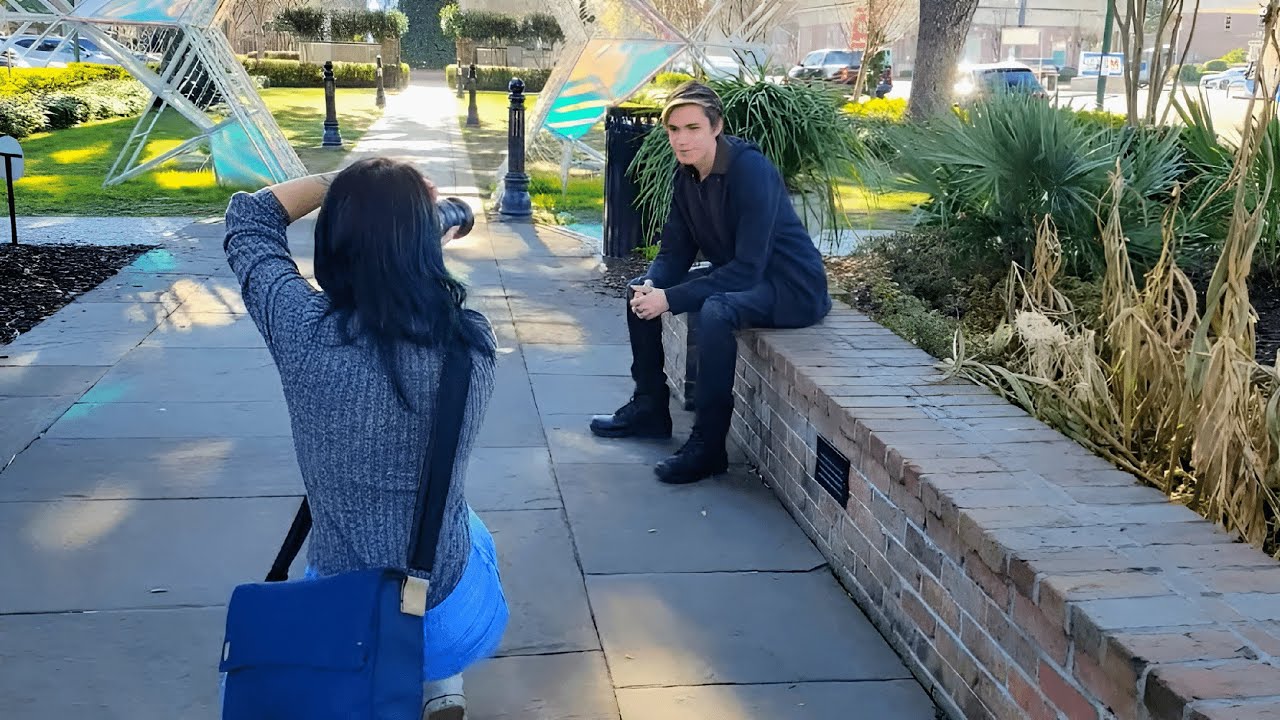 Photoshoot With Alexia Goad - Behind The Scenes