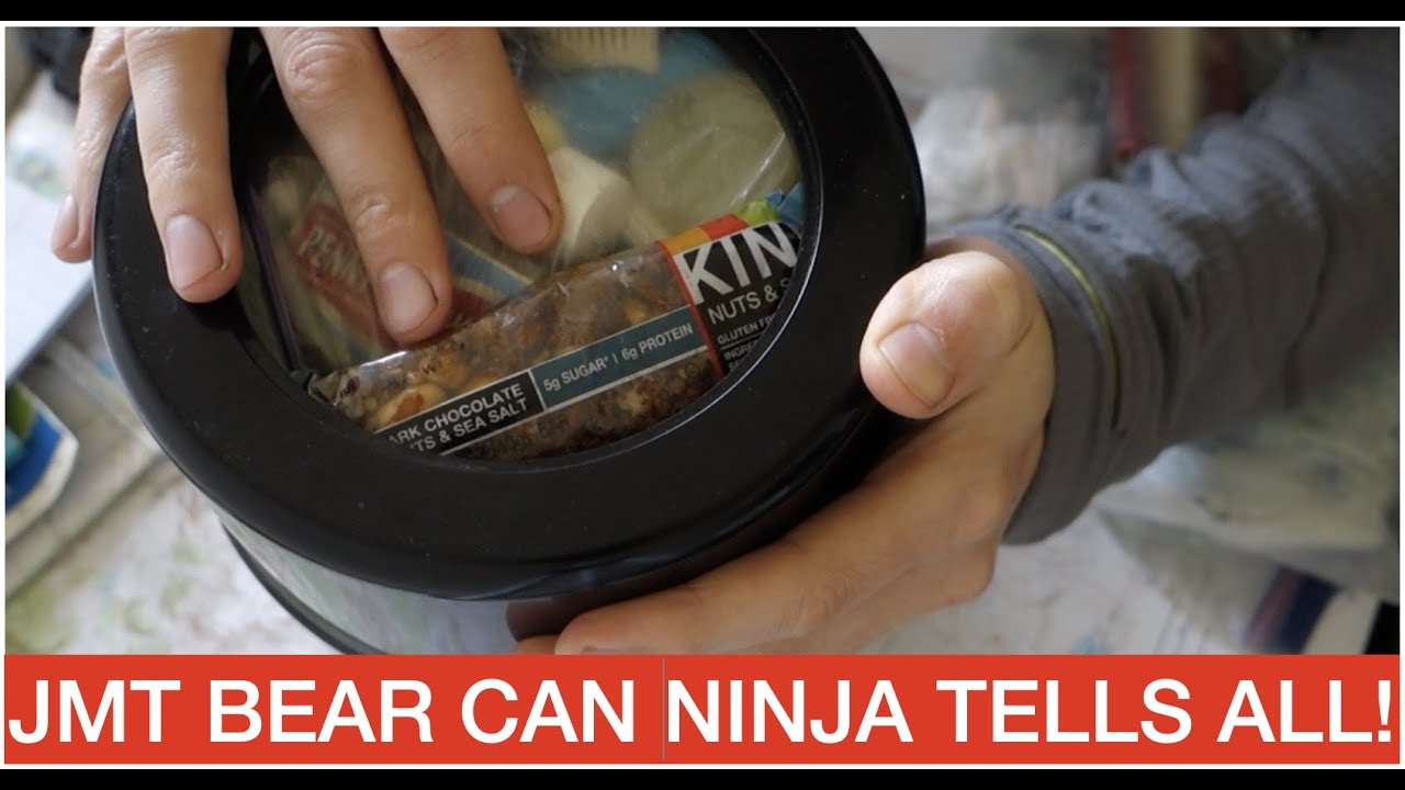 JMT Food! 10 Days in a Bear Can! Whats in my Bear Can?