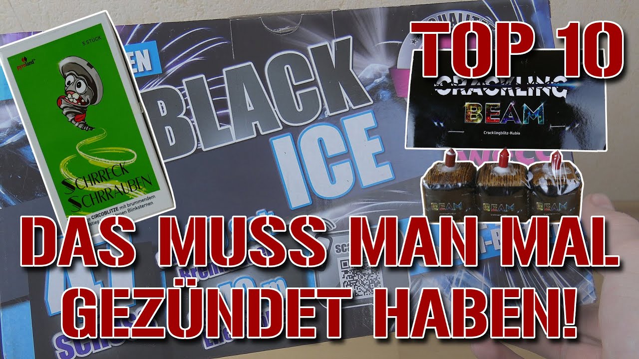 10 BESTE FEUERWERKS-ARTIKEL, die man mal GEZÜNDET haben MUSS! | Schreckschrauben, ...