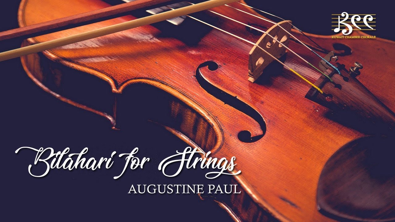 Bilahari For Strings | KCC | Augustine Paul | Tamil Keerthanai | Caracas film orchestra |