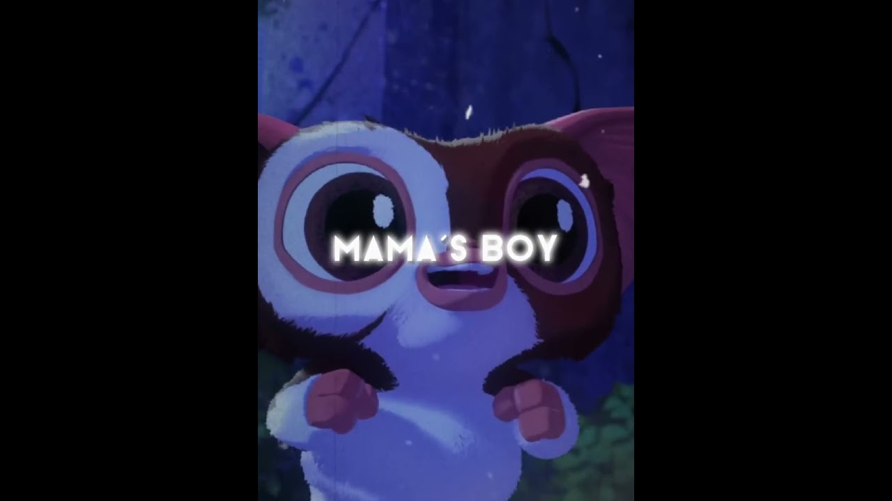 Gizmo and stripe mamas boy edit #shorts #gremlins #gremlin #gremlincore