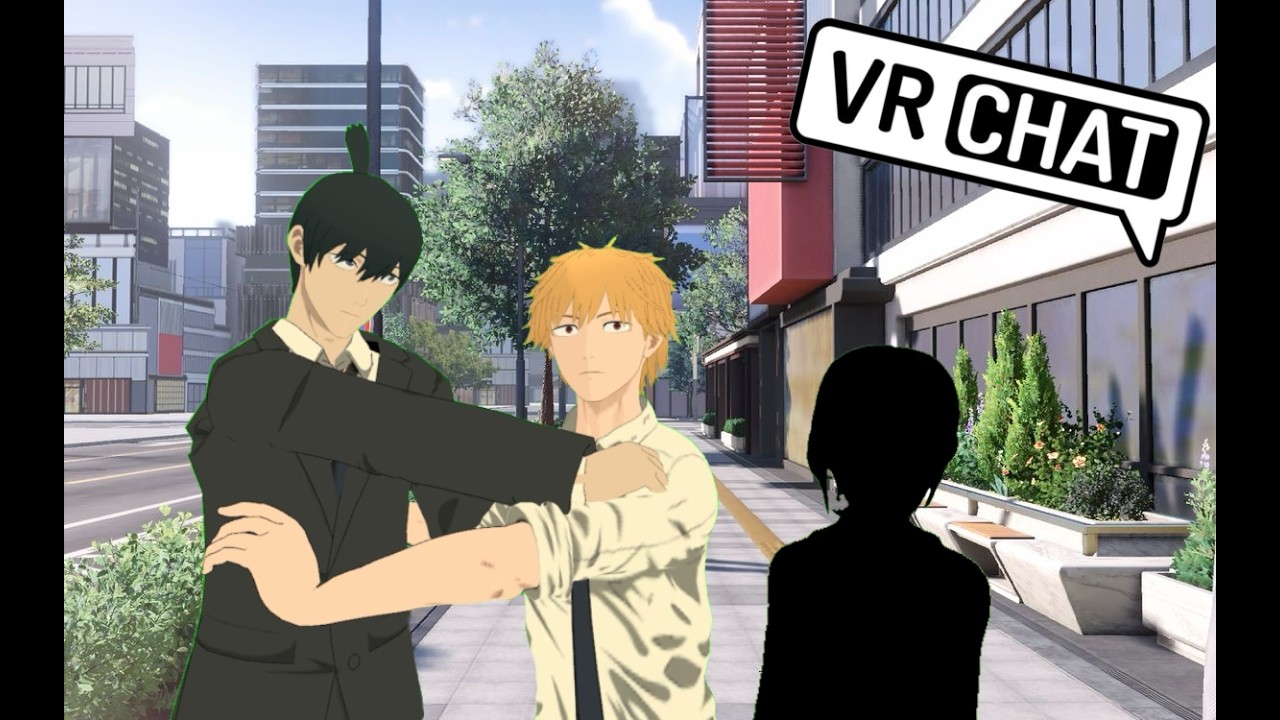 Denji Goes On A Date (Chainsaw Man Vrchat)