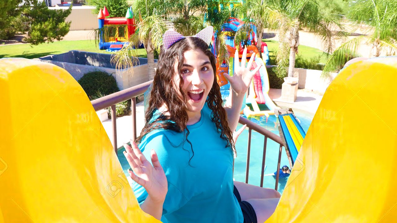 I BUILT THE MOST MASSIVE GIANT WATERPARK AT MY HOUSE!