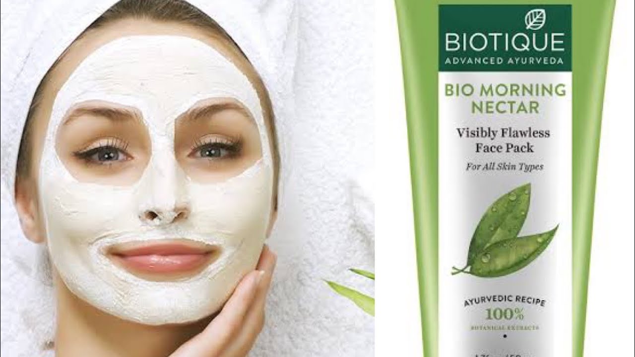 Biotique Bio Morning Nectar Visibly Flawless Face Pack, 50gm (Honest Review)