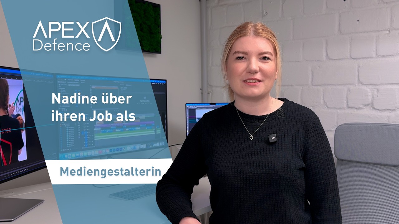 Nadine über ihren Job als Mediengestalterin