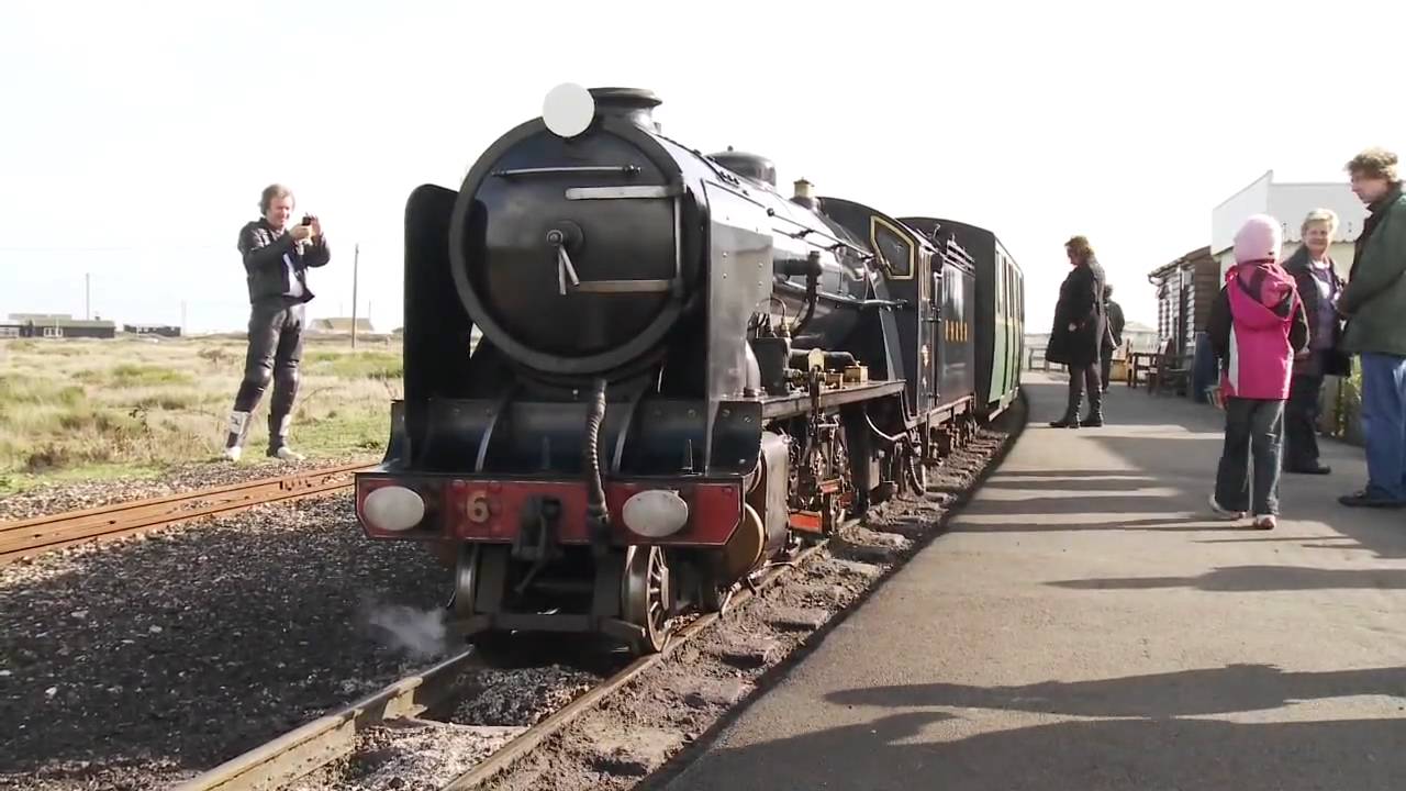 Romney Hythe & Dymchurch Railway. October 2009.  HD.