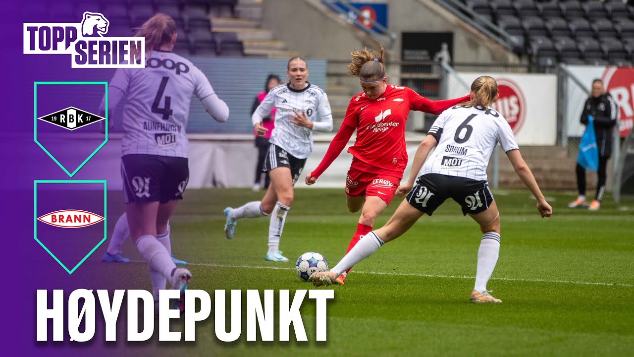 Gaupset-perle og kontring i verdensklasse | Rosenborg v Brann Høydepunkter | Toppserien 2025