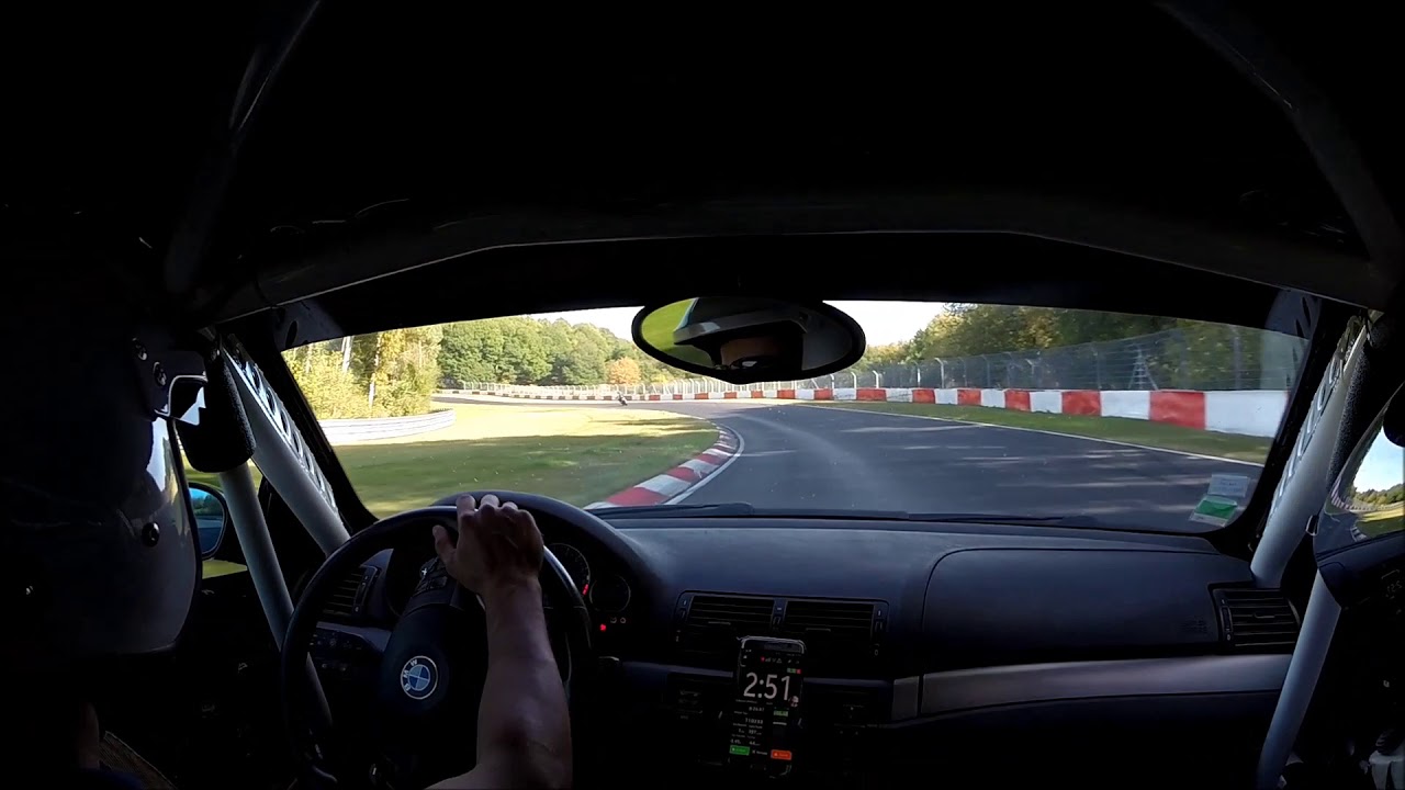 NURBURGRING BEST BATTLE M3 e46 vs ducati 899 panigale chase !!