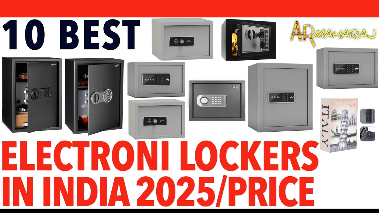 🔐 Top 10 Best Electronic Safe Lockers iN India 2025 / Price 🔥| Best Locker for Home & Office| Godrej