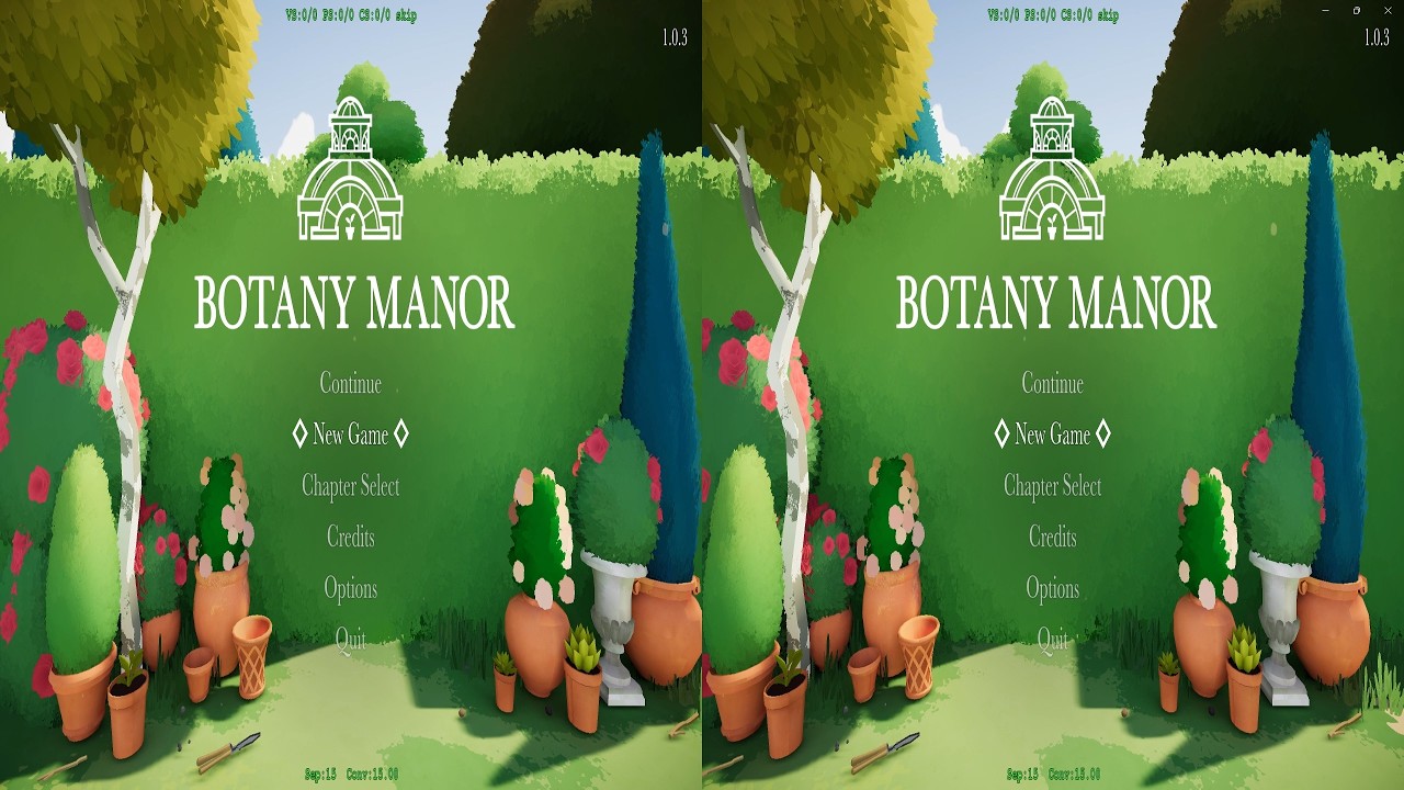 Botany Manor - 3D in VR - Geo 11 3D Driver - SBS 3D / VR 180