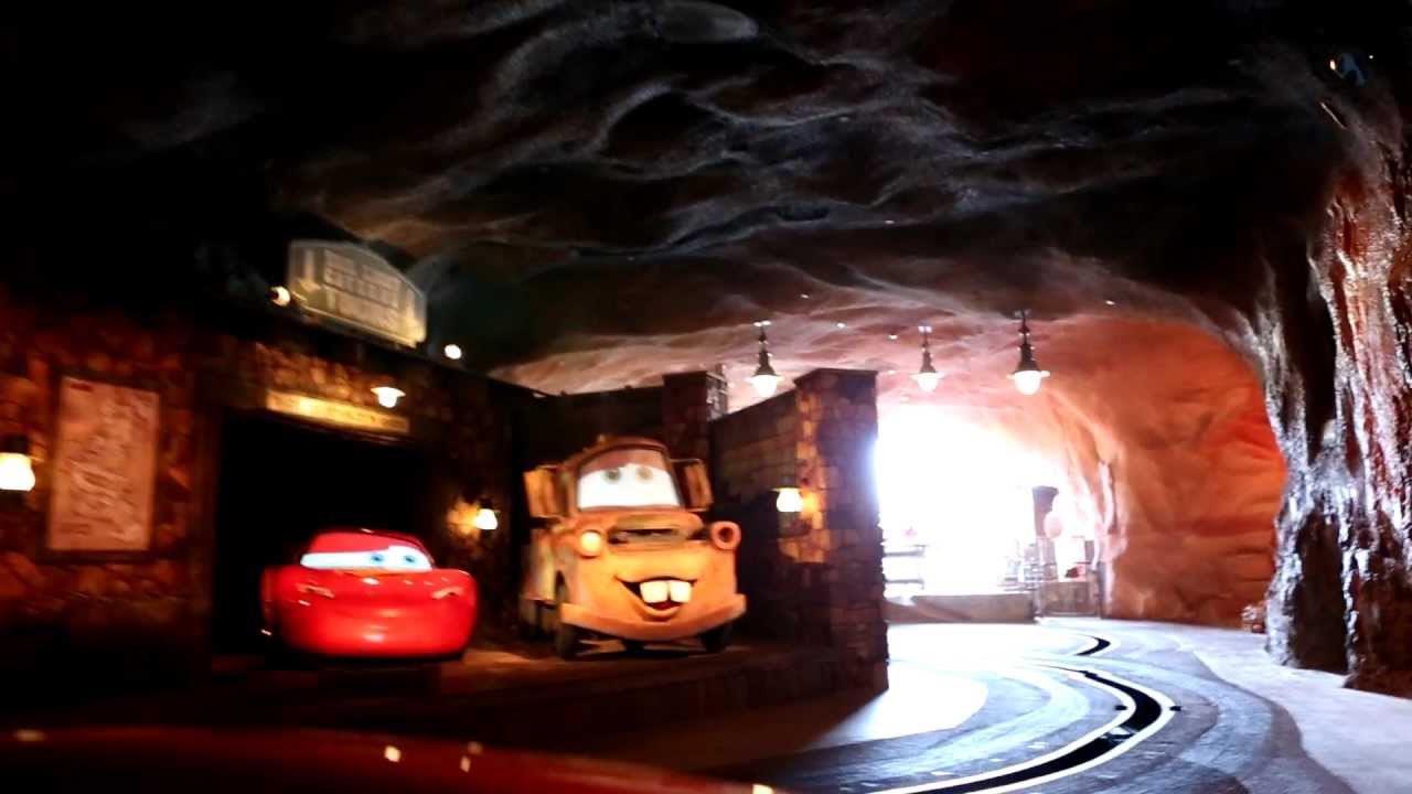 Radiator Springs Racers (Full Ride) - HD POV - Ramone's Paint Shop