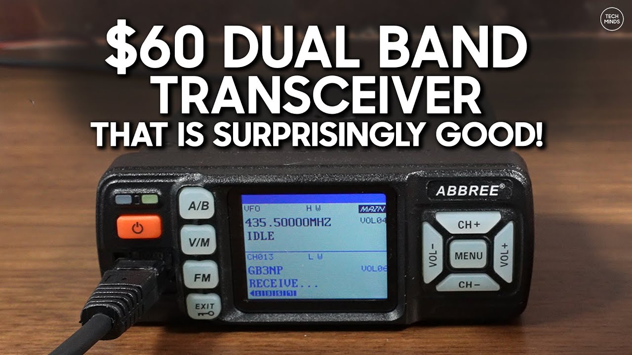 This CHEAP Dual Band Mobile Radio Is Surprisingly Good! Abbree AR-318