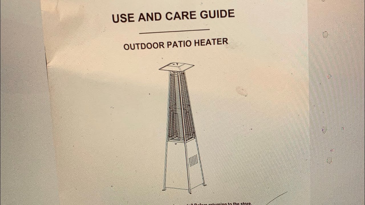 Hampton Bay Pyramid Patio Heater