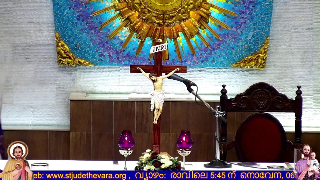 07-03-2026  SATURDAY Navanal  05.30 PM Holy Mass  St Joseph & St JUDE Church Thevara