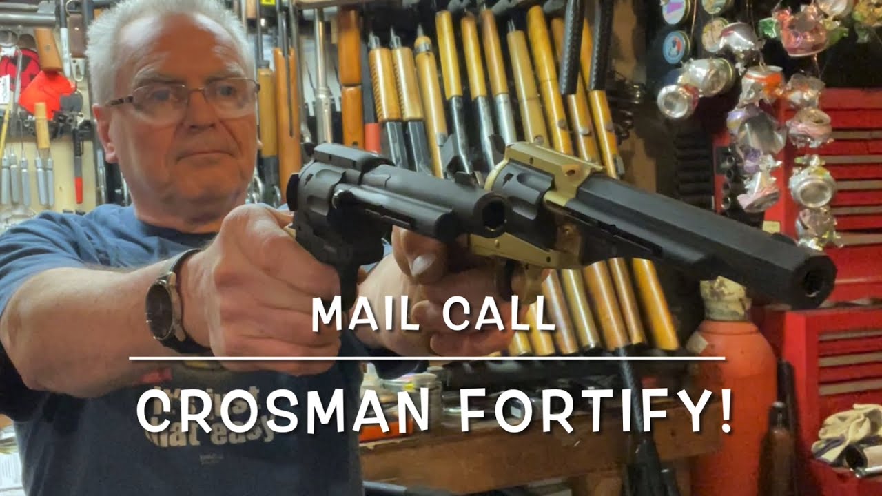 The long awaited Crosman Fortify hits the Walnut & Steel bench!