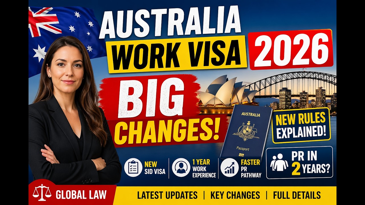 𝗔𝘂𝘀𝘁𝗿𝗮𝗹𝗶𝗮 𝗪𝗼𝗿𝗸 𝗩𝗶𝘀𝗮 𝗨𝗽𝗱𝗮𝘁𝗲𝘀 𝟮𝟬𝟮𝟲 | 𝗡𝗲𝘄 𝗦𝗜𝗗 𝗩𝗶𝘀𝗮, 𝗣𝗥 𝗣𝗮𝘁𝗵𝘄𝗮𝘆 & 𝗦𝗸𝗶𝗹𝗹𝗲𝗱 𝗠𝗶𝗴𝗿𝗮𝘁𝗶𝗼𝗻 𝗖𝗵𝗮𝗻𝗴𝗲𝘀 🇦🇺