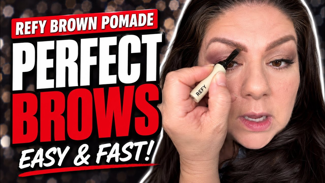 @refybeauty. Refy Brow Pomade Tutorial & Review. All in 1 stick for eyebrows #makeup #eyebrows