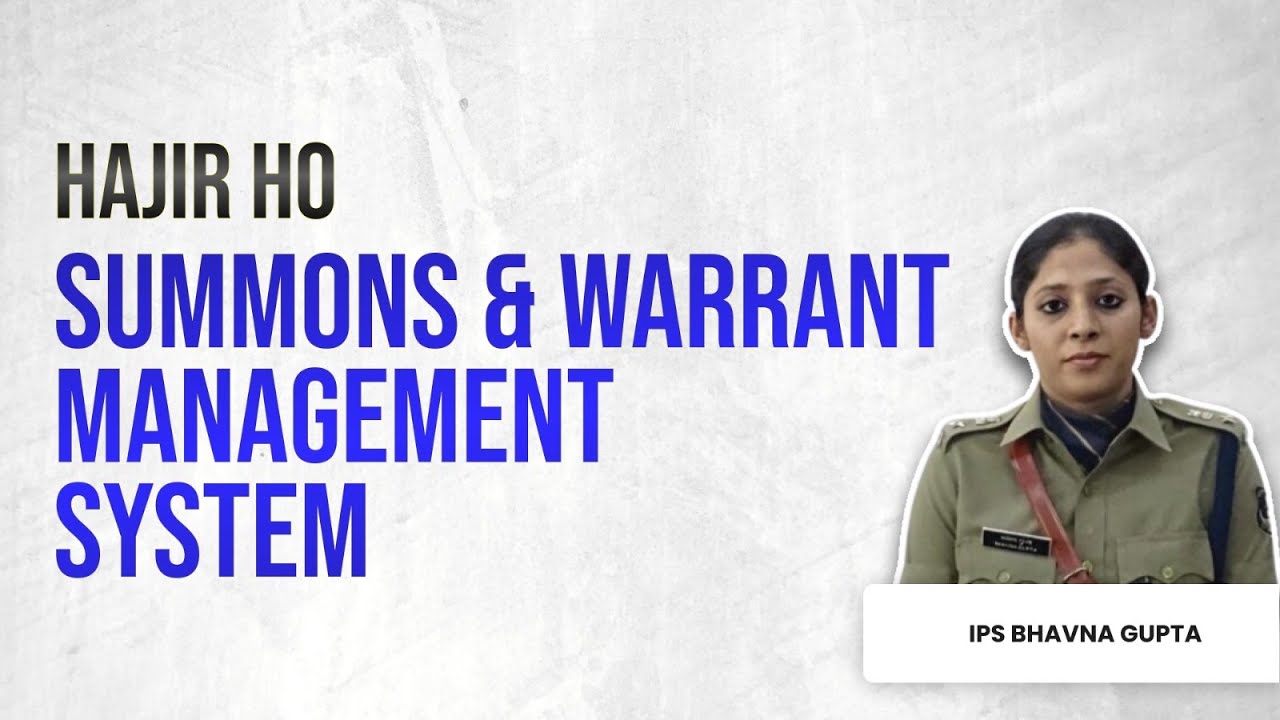 District Police Goes Digital: Summons & Warrant Management System (GovTech Case Study)