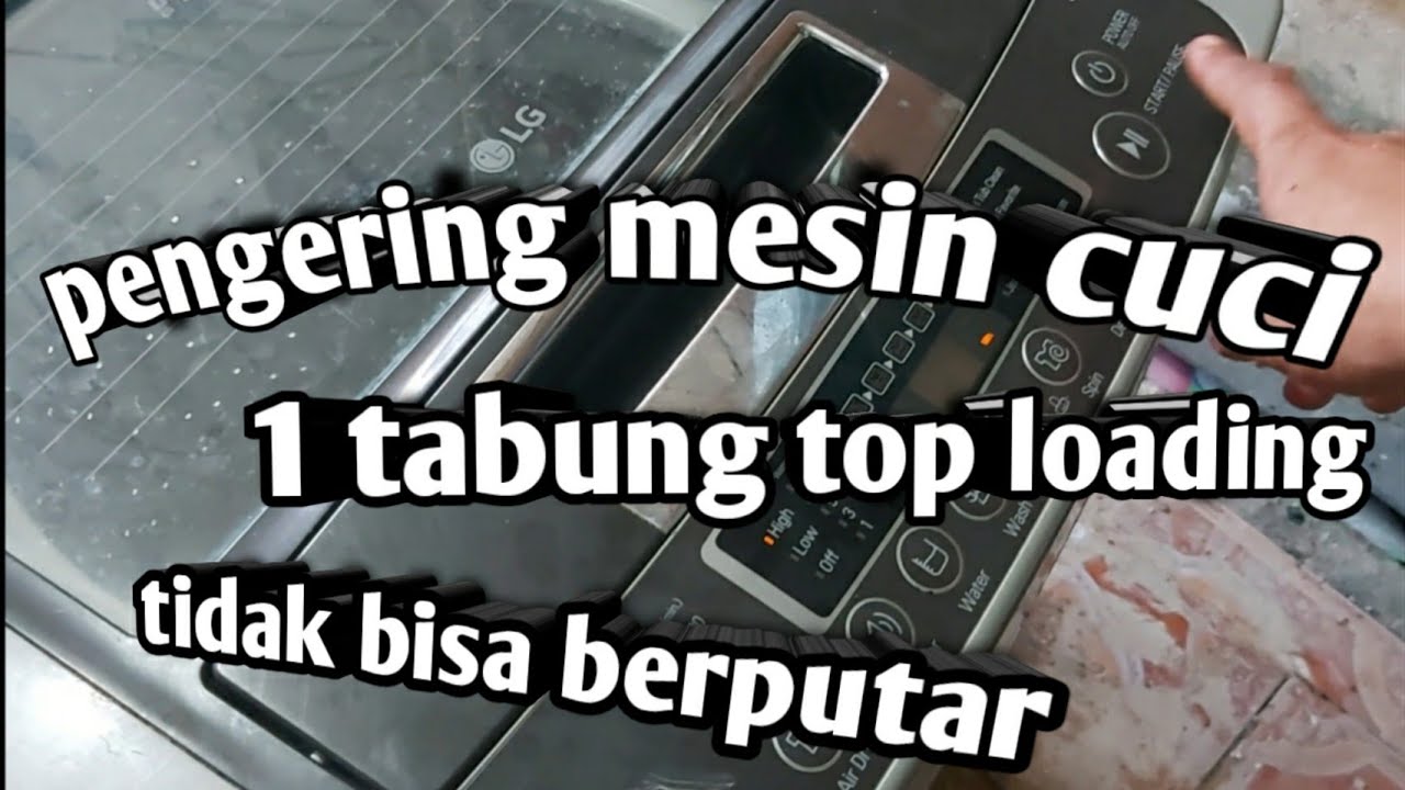PENGERING MESIN CUCI 1 tabung TIDAK BERPUTAR