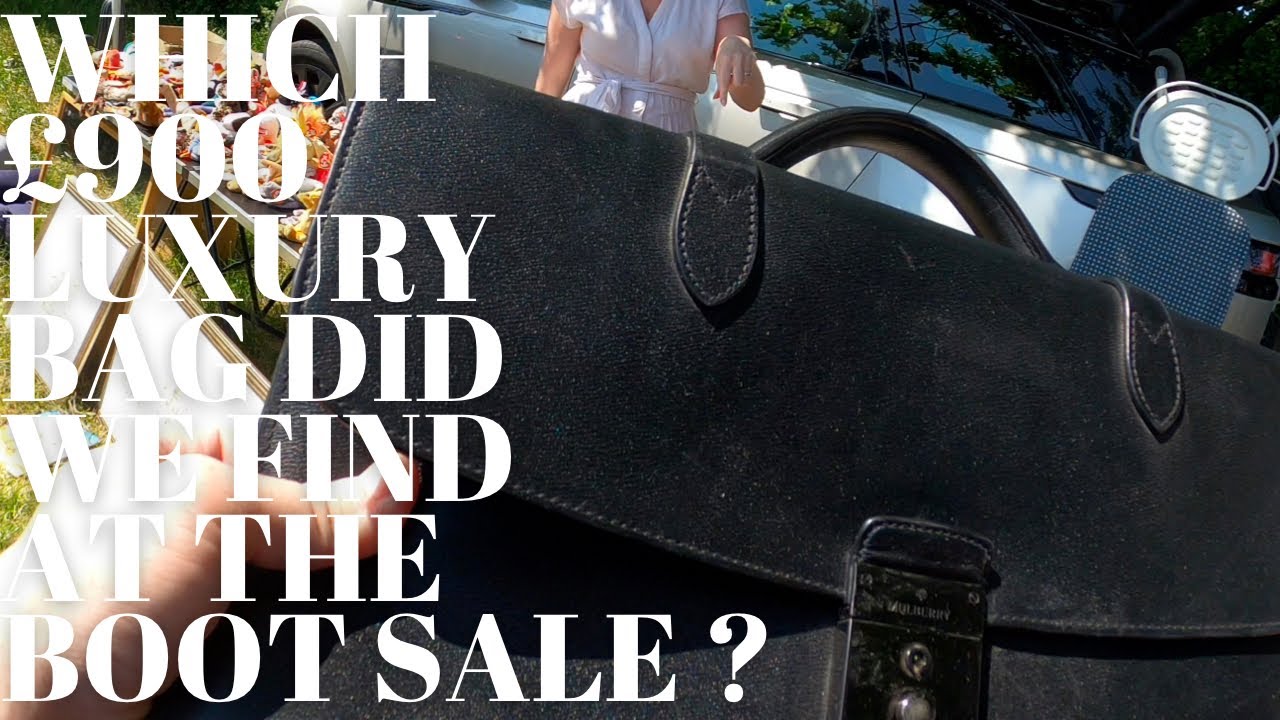 WHICH £900 LUXURY BAG DID WE FIND AT THE BOOT SALE | CAR BOOT SALE UK | UK RESELLERS