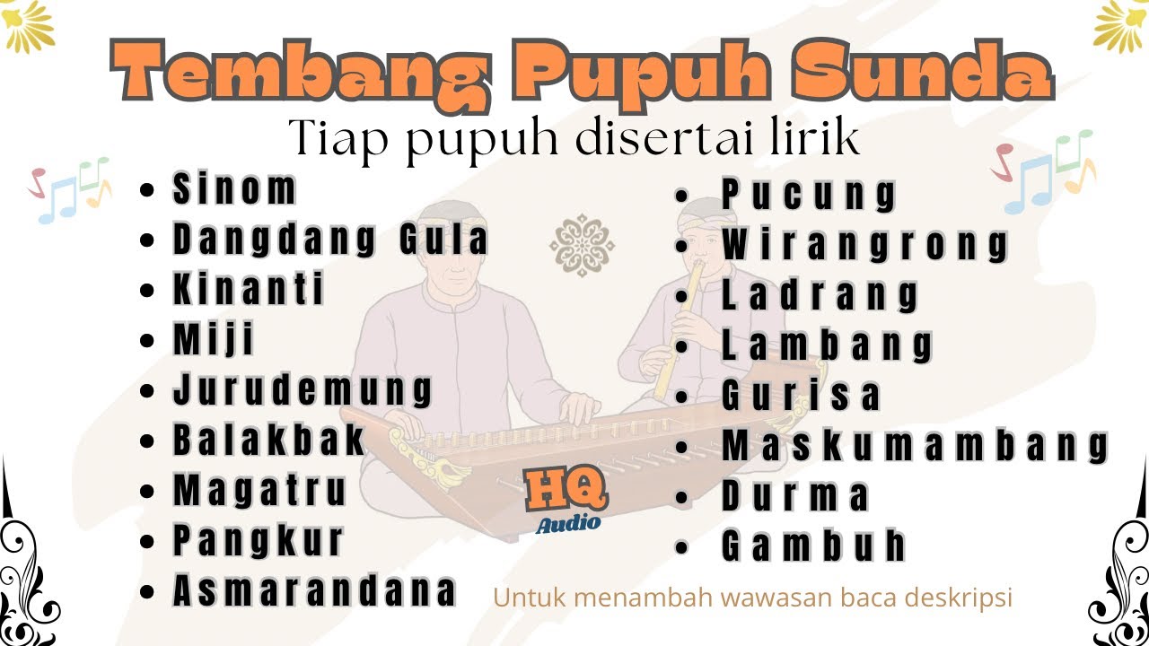 17 TEMBANG PUPUH SUNDA