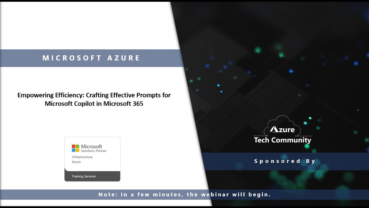 Empowering Efficiency: Crafting Effective Prompts for Microsoft Copilot in Microsoft 365
